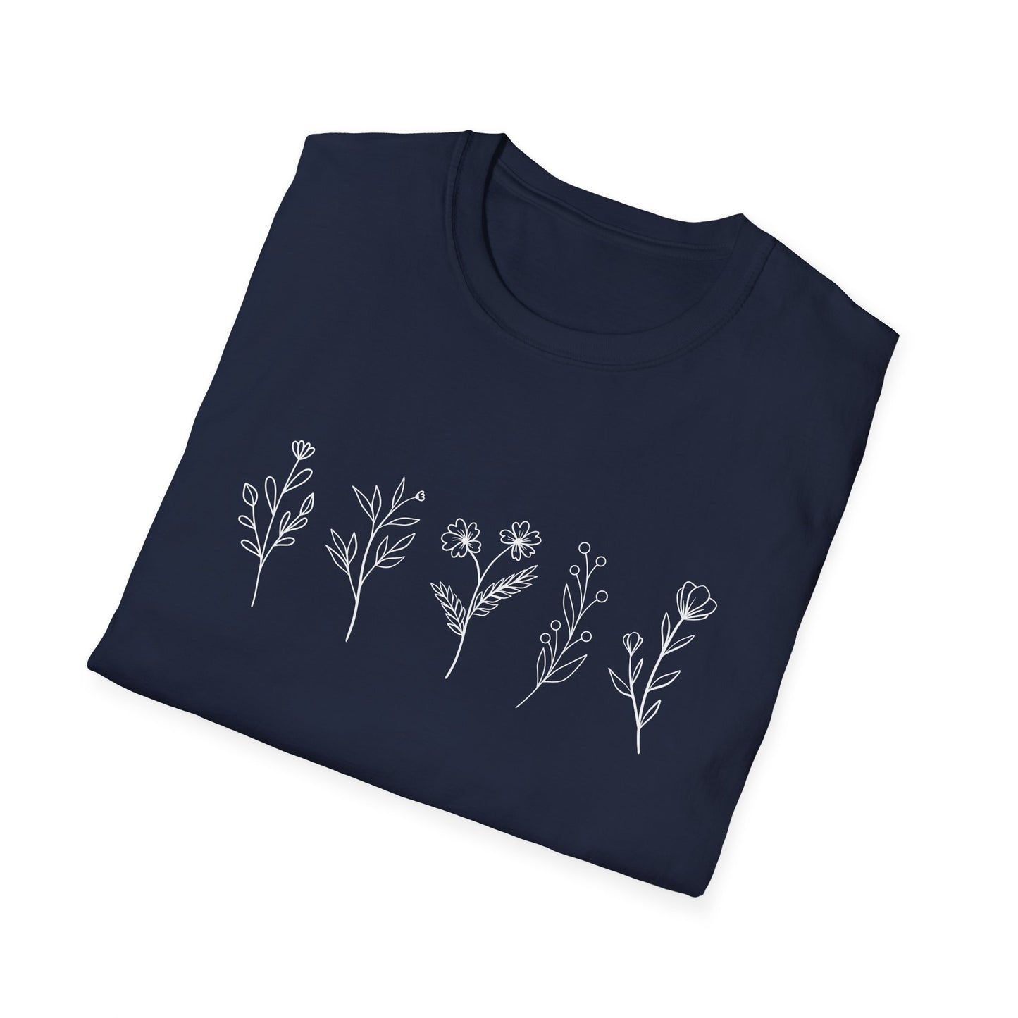 Botanical Line Drawing T-shirt