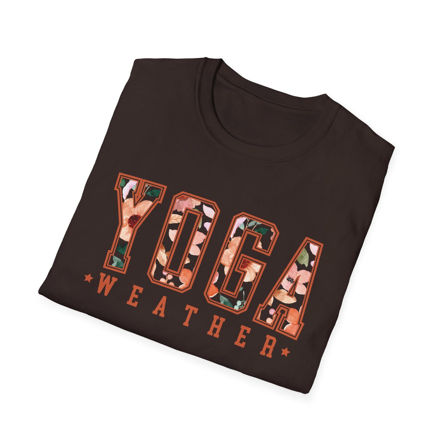 Yoga Weather (Floral) T-shirt