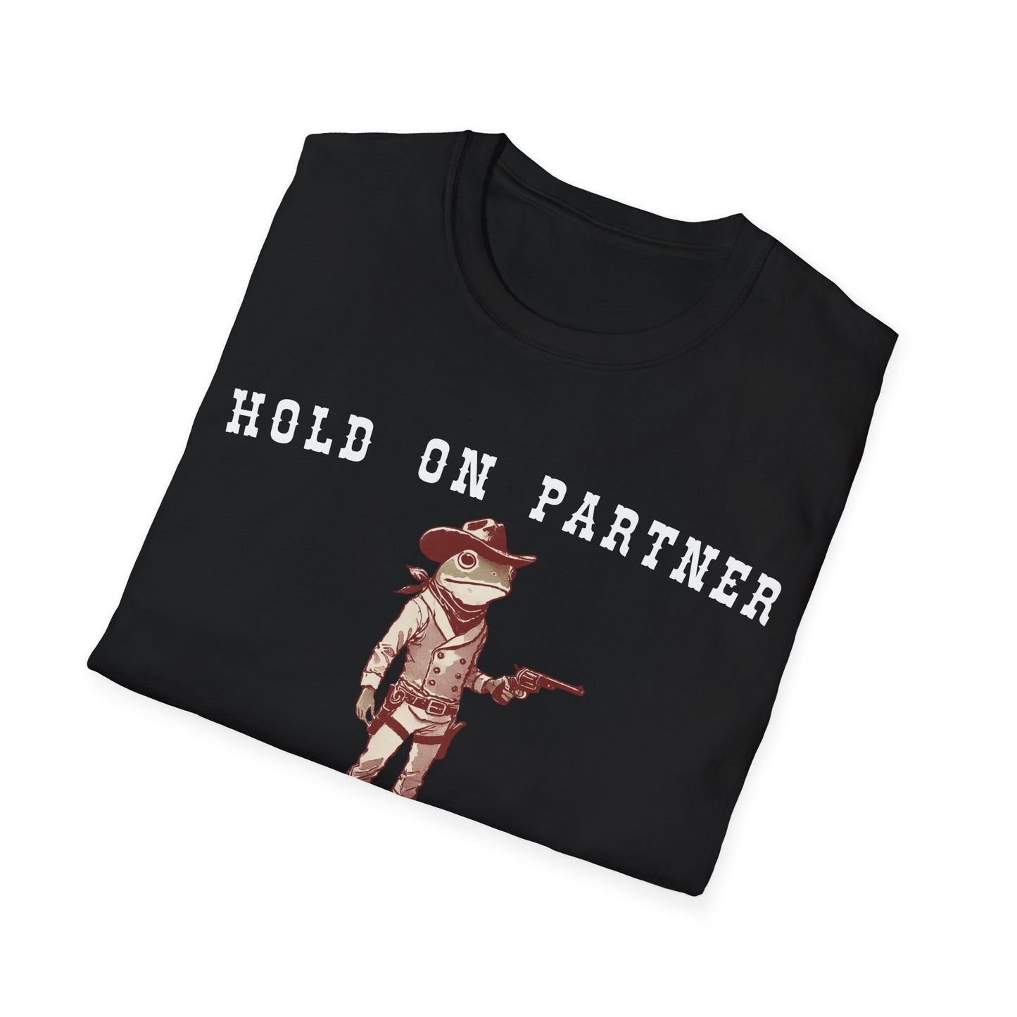 Hold On Partner I'm Overstimulated T-shirt
