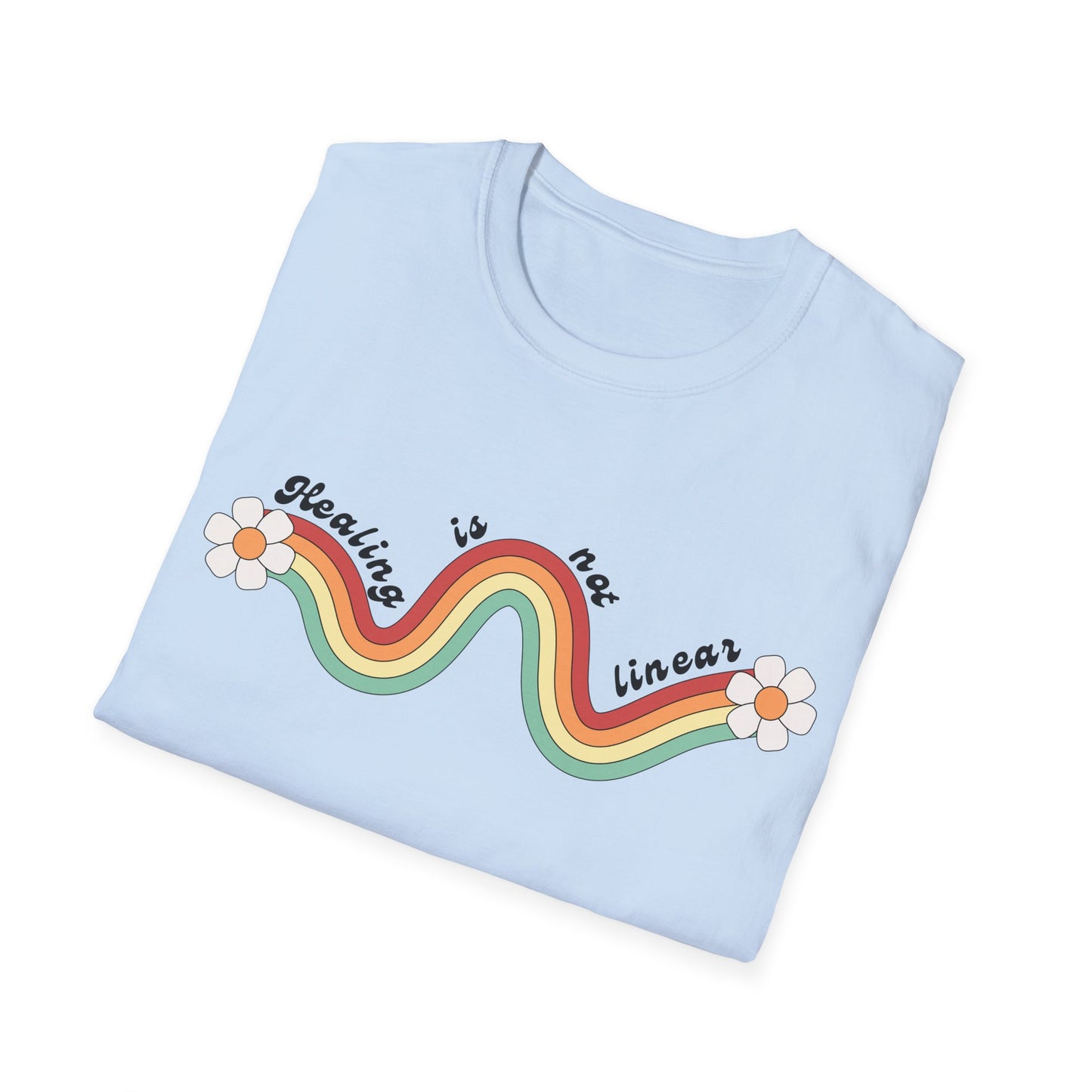 Healing Is Not Linear (Retro) T-shirt