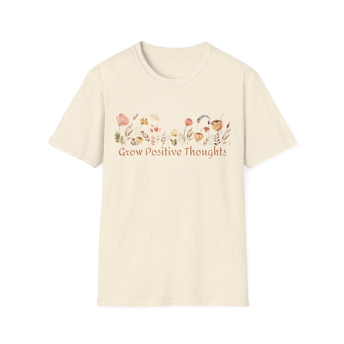 Grow Positive Thoughts (Watercolor) T-shirt
