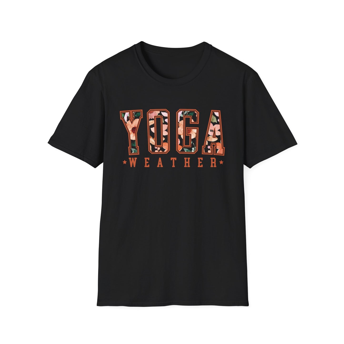 Yoga Weather (Floral) T-shirt