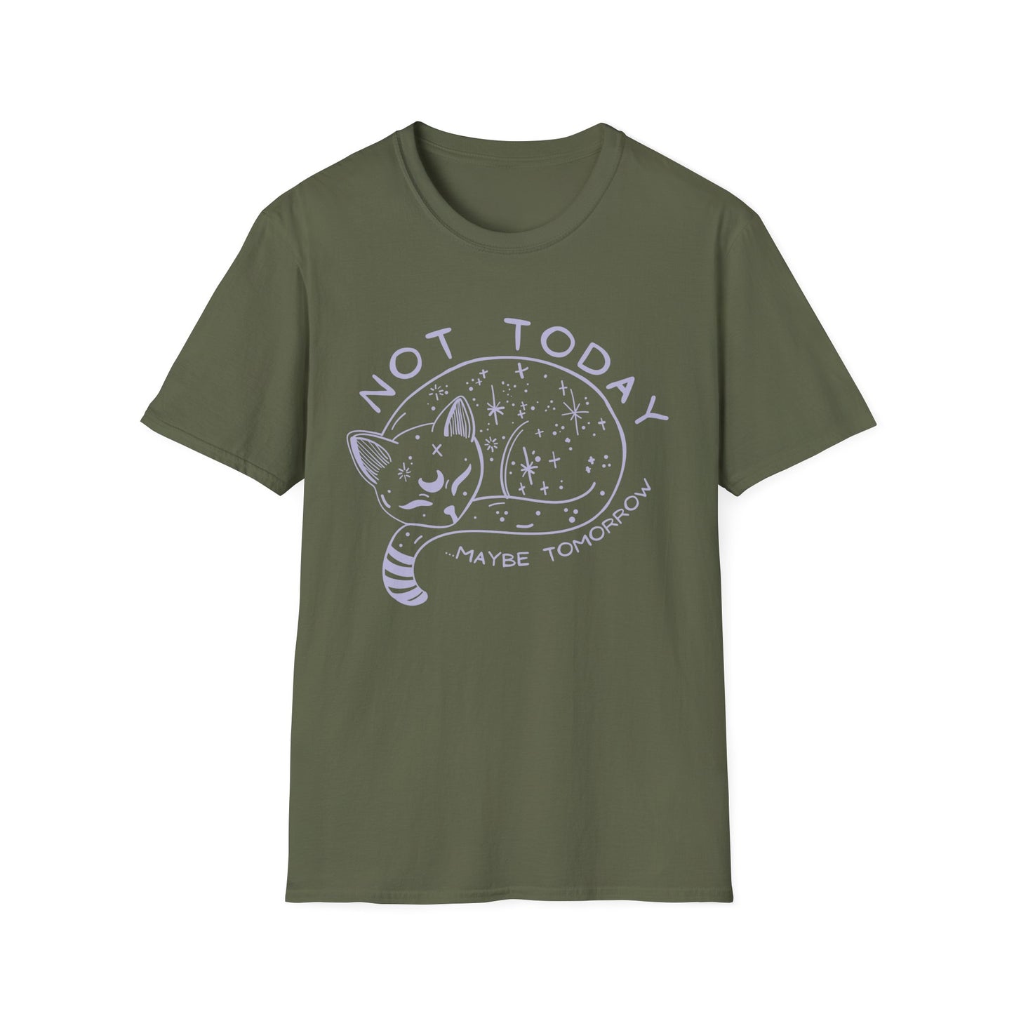 Not Today Maybe Tomorrow Cat T-shirt