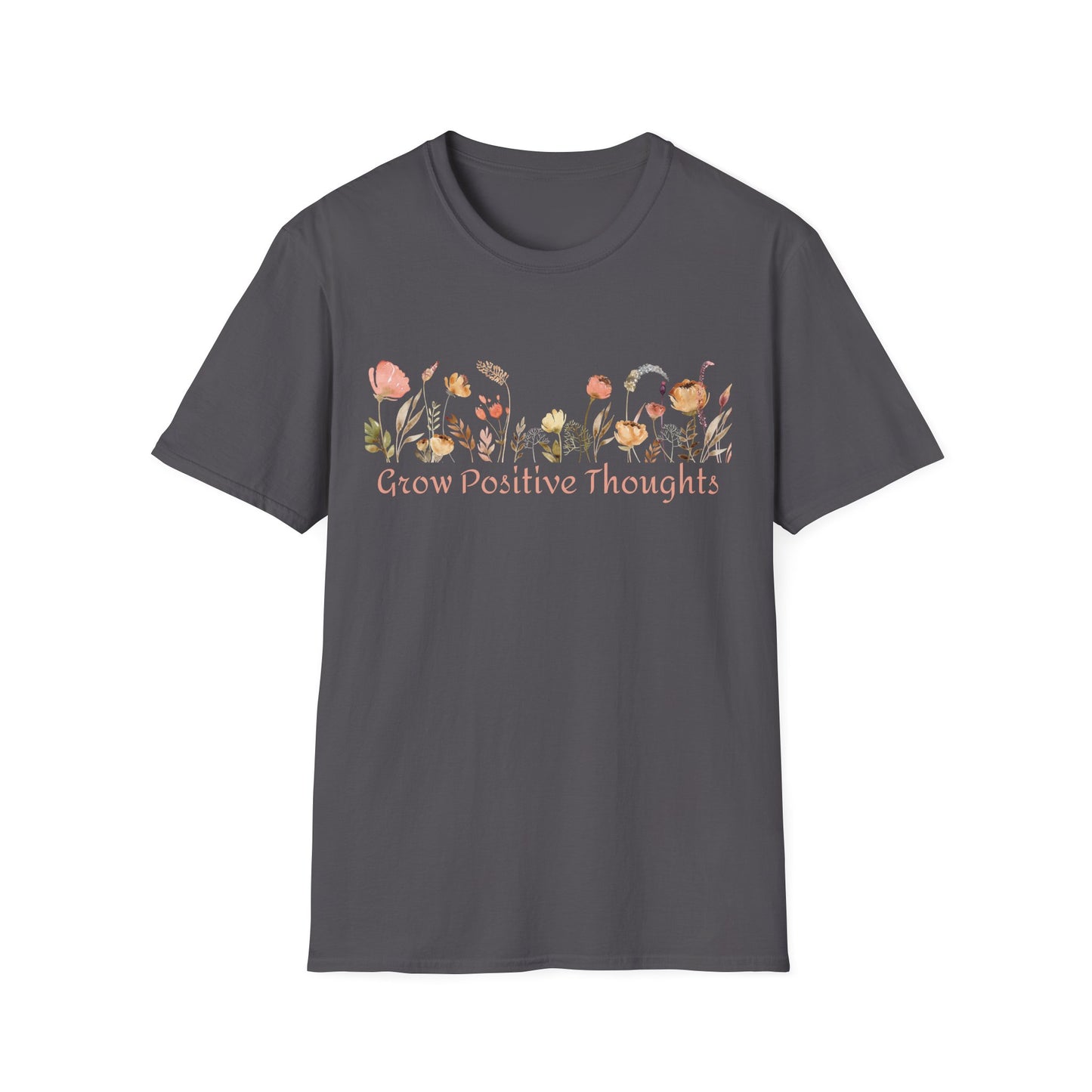 Grow Positive Thoughts (Watercolor) T-shirt