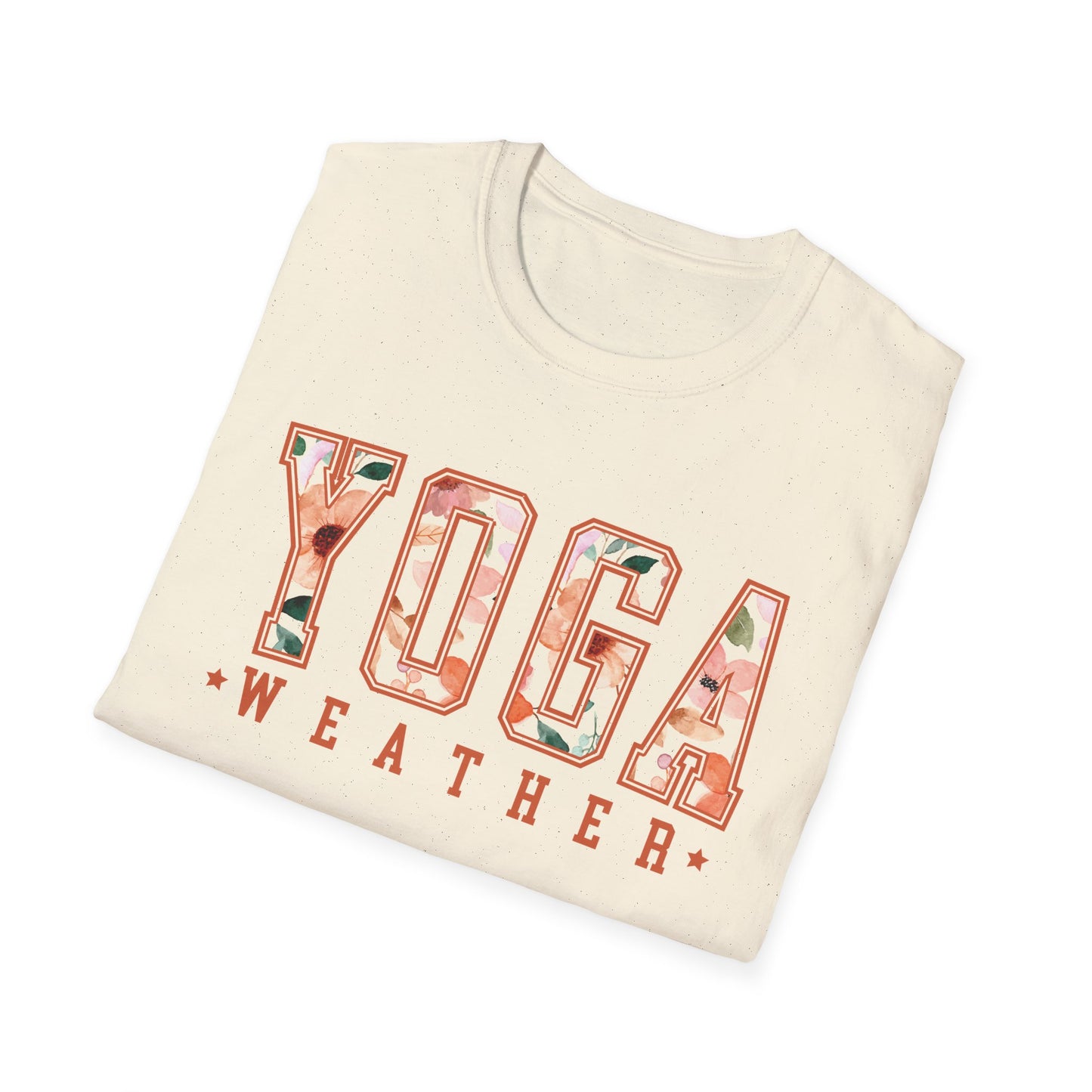 Yoga Weather (Floral) T-shirt