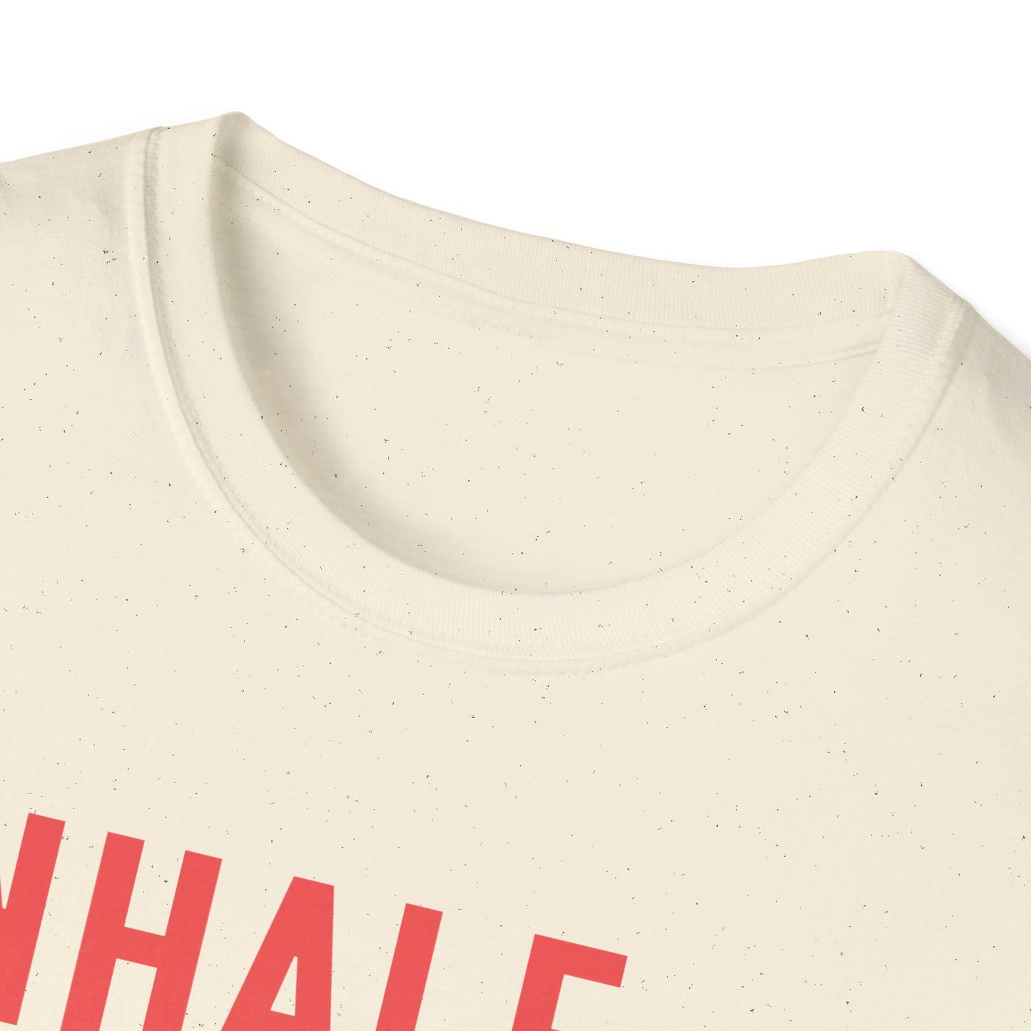 Inhale. Hold. Exhale. Bruh (Retro Colors) T-shirt