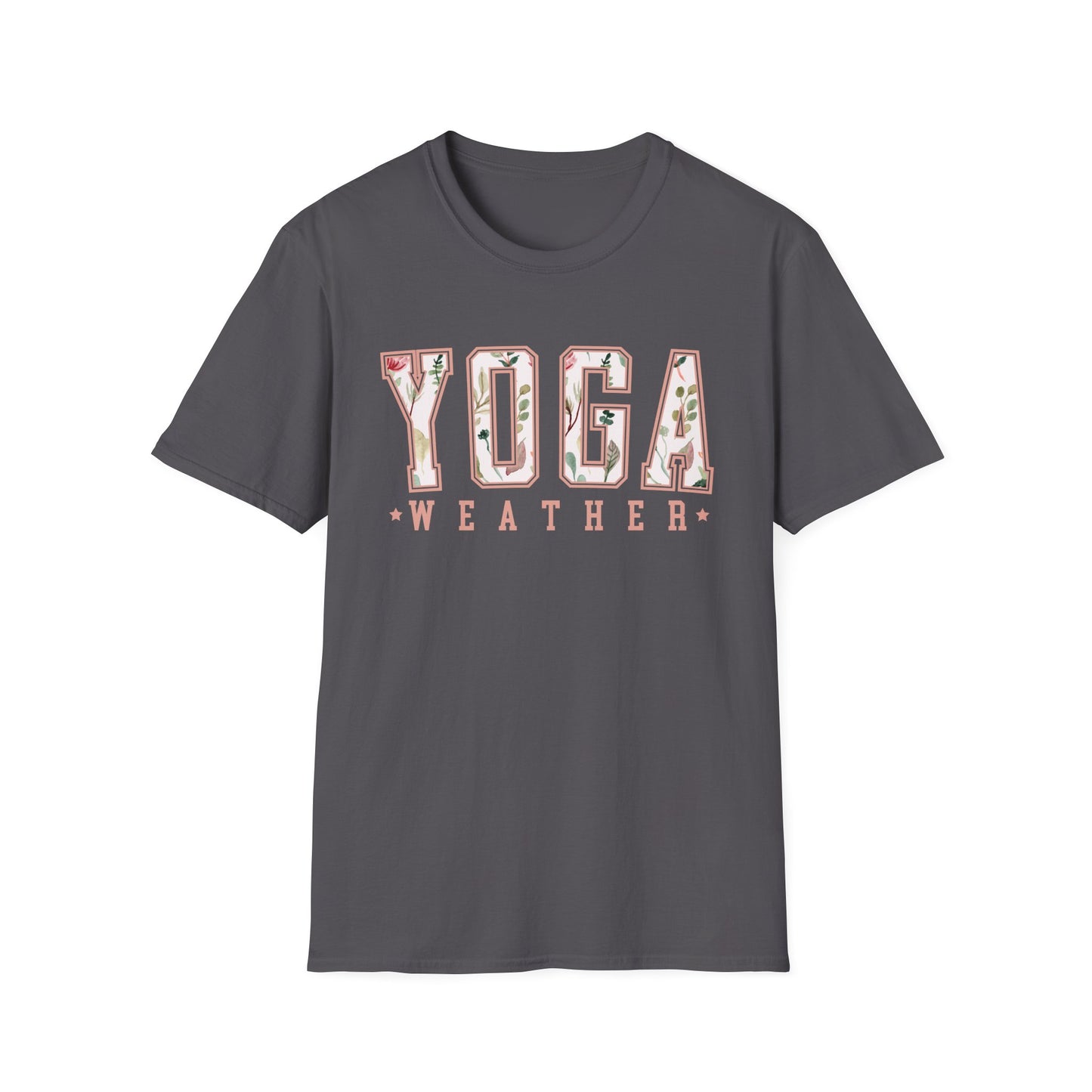 Yoga Weather (Watercolor Floral) T-shirt