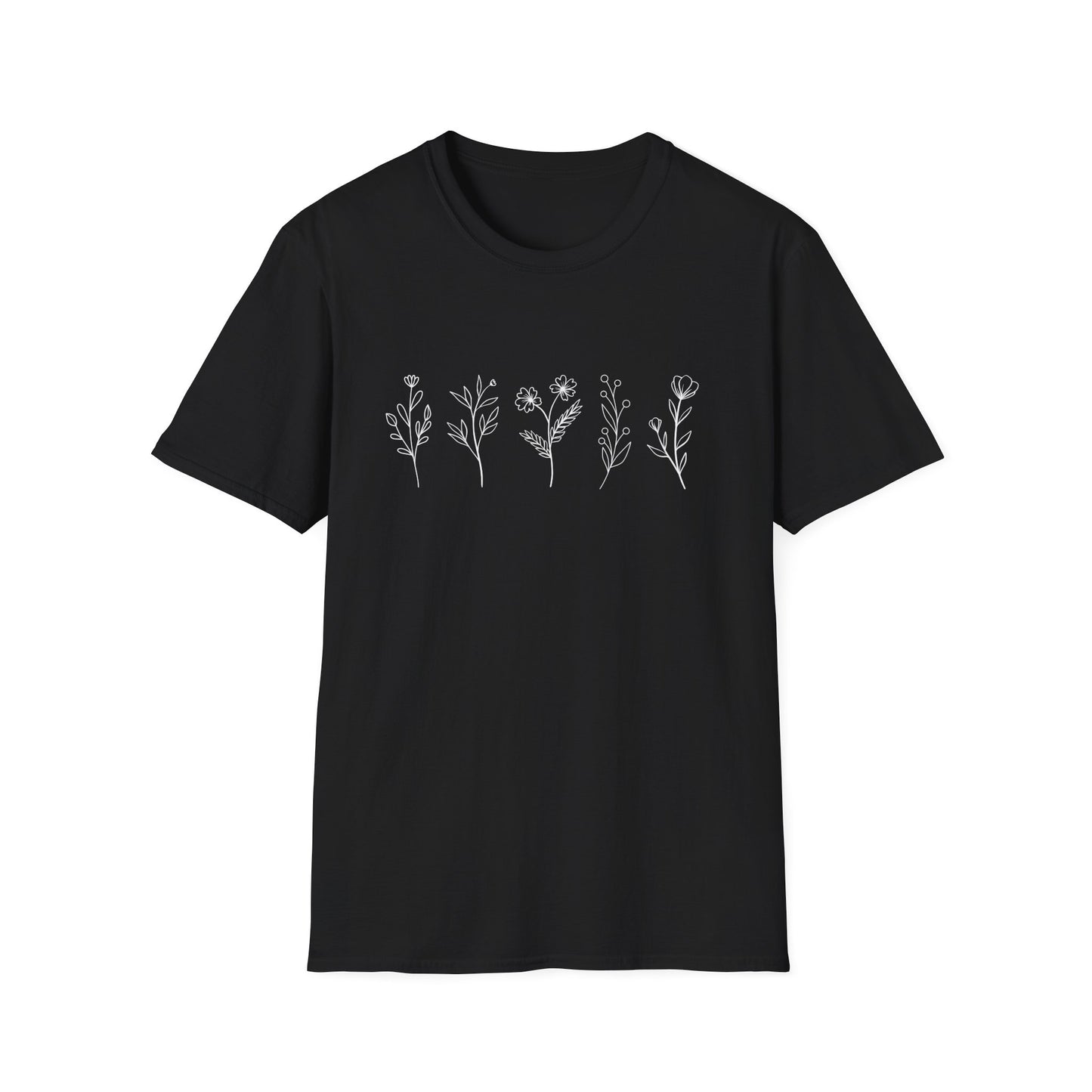 Botanical Line Drawing T-shirt