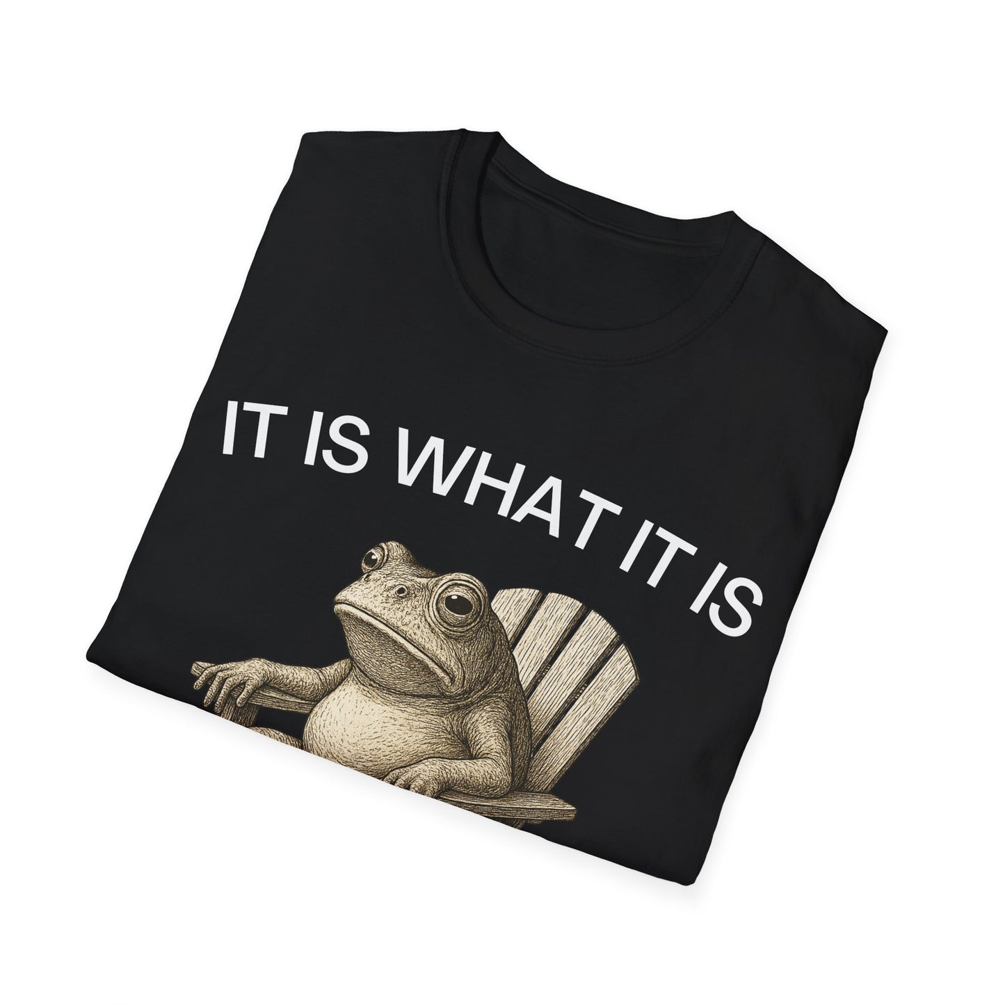 It Is What It Is And It Is Not Great (Frog) T-shirt