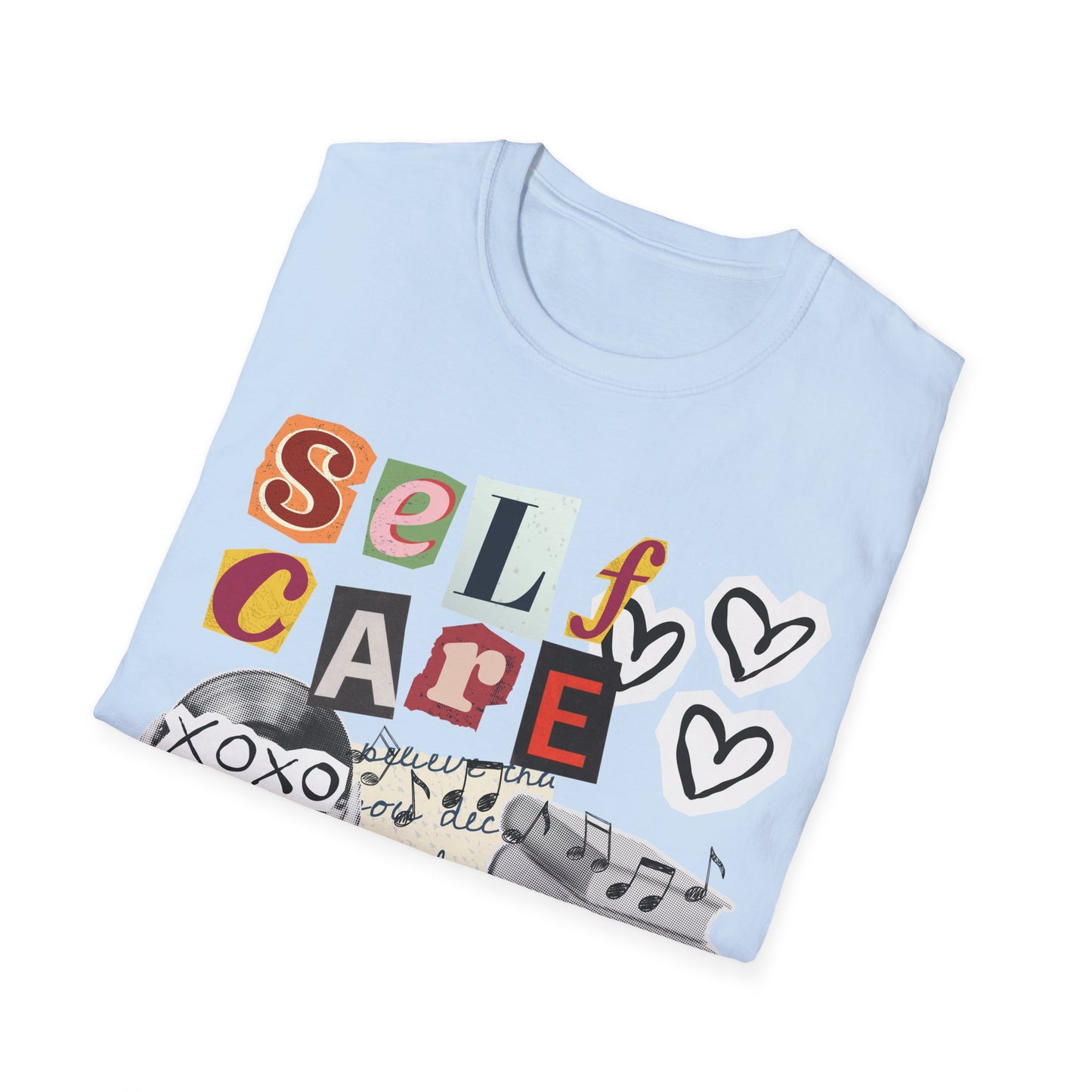 Self Care (Scrapbook) T-shirt