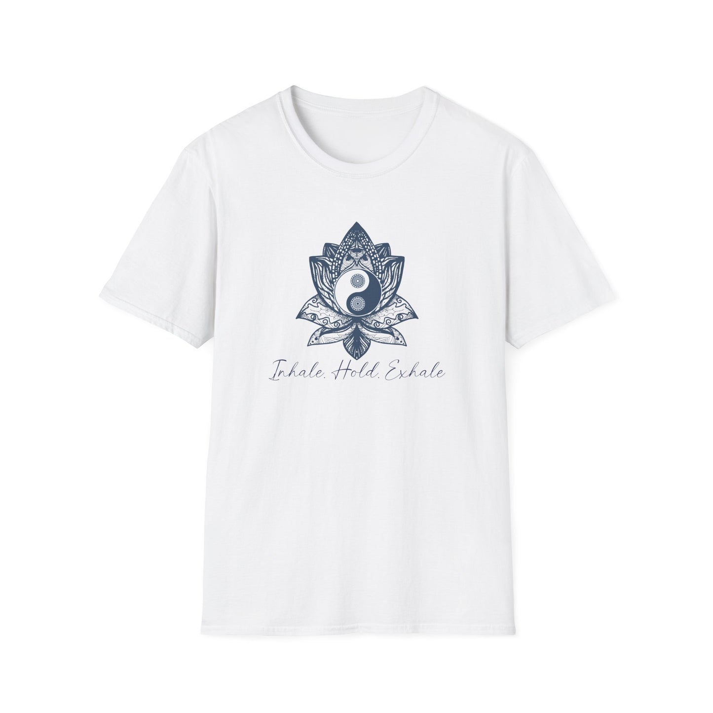 Inhale, Hold, Exhale (Yinyang) T-shirt