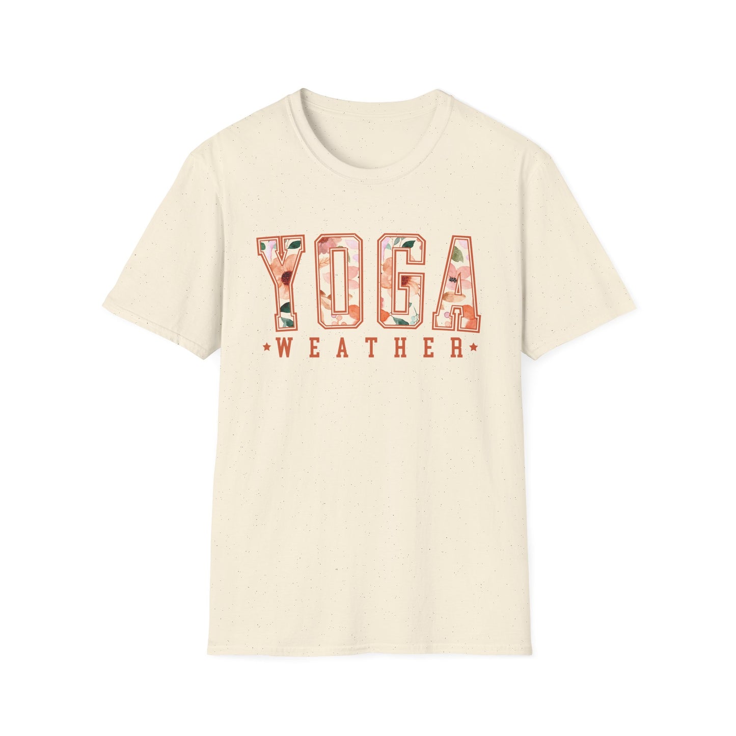 Yoga Weather (Floral) T-shirt