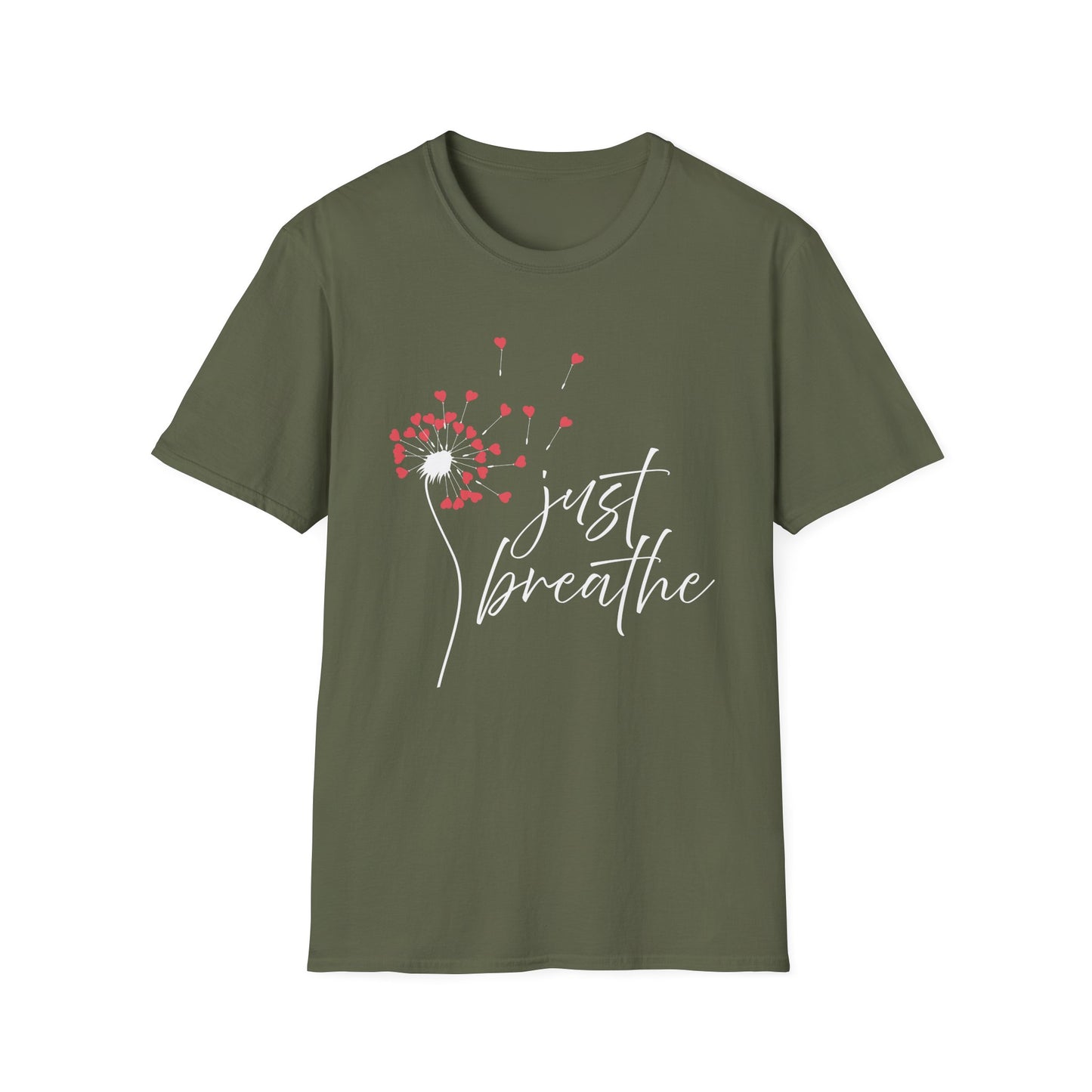 Just Breathe (Dandelion Hearts) T-shirt