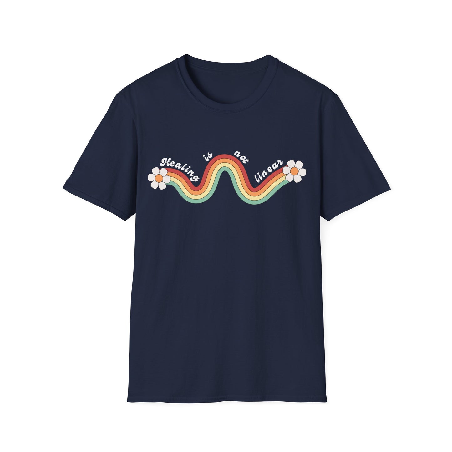 Healing Is Not Linear (Retro) T-shirt