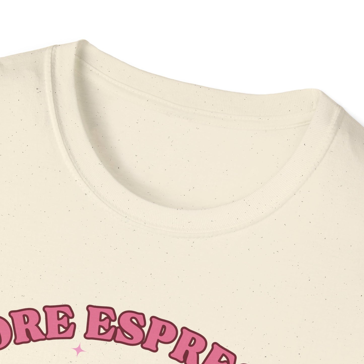 More Espresso, Less Depresso (Coffee & Heart) T-shirt