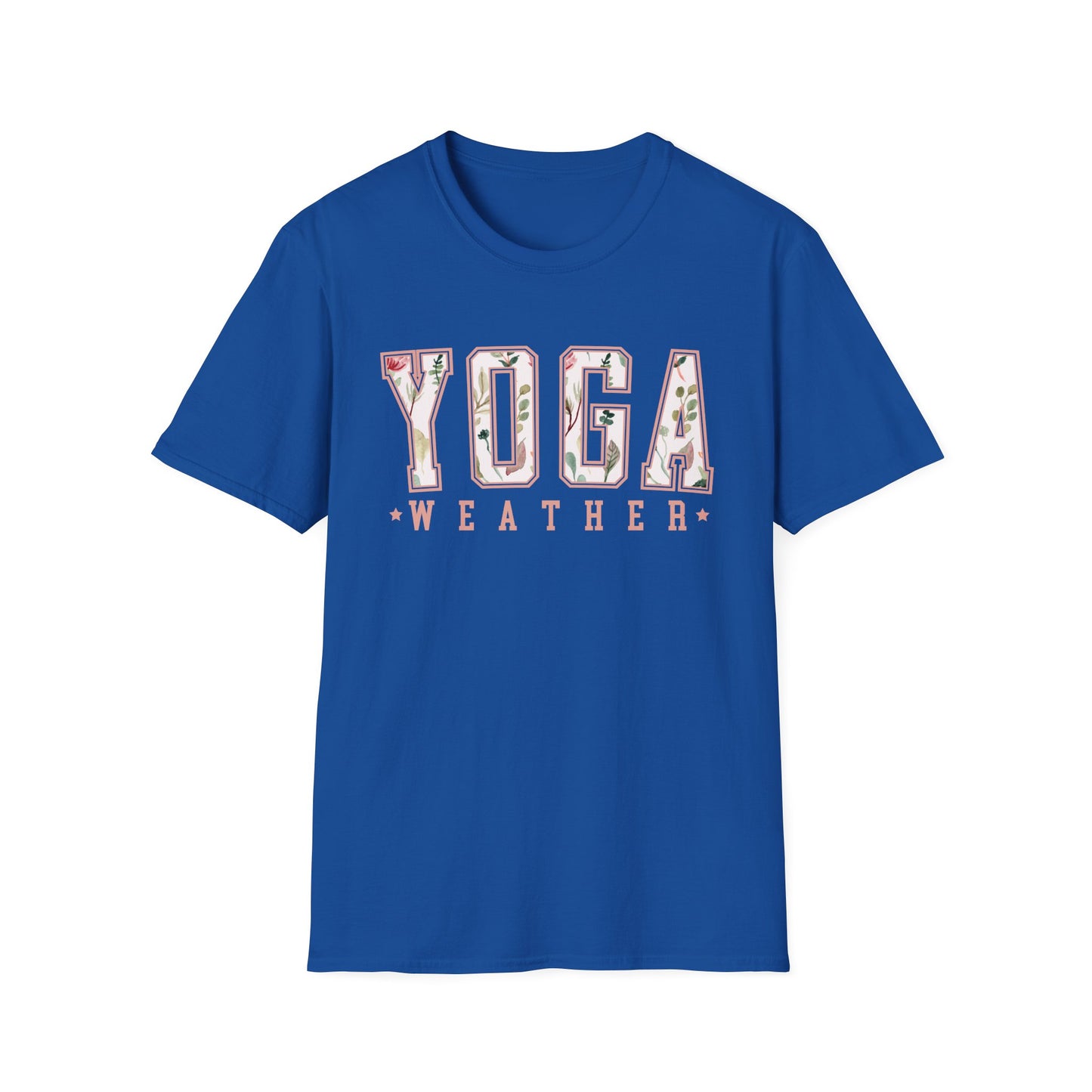 Yoga Weather (Watercolor Floral) T-shirt