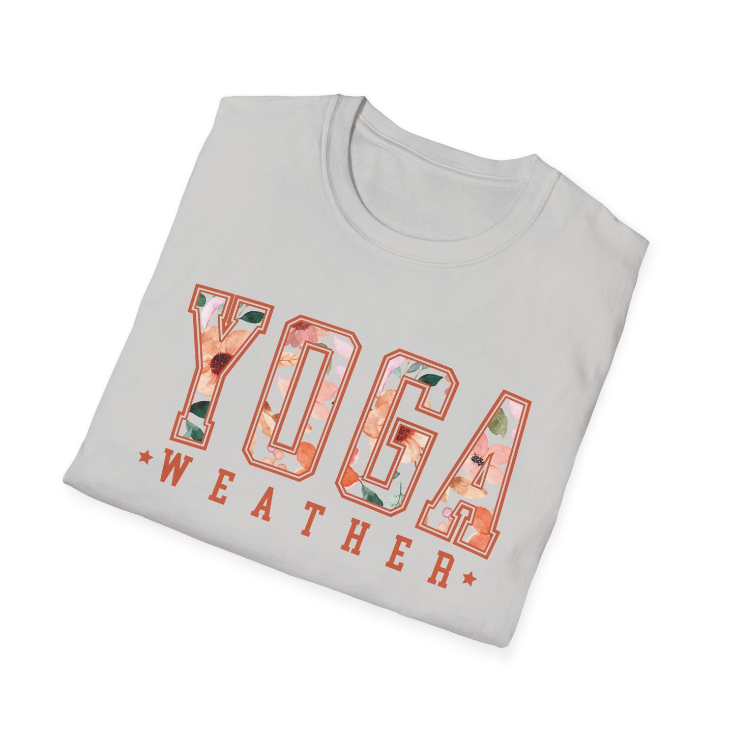 Yoga Weather (Floral) T-shirt