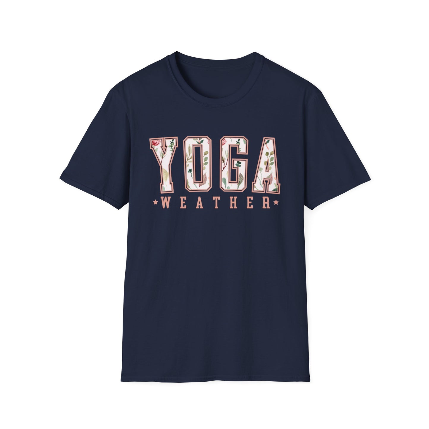Yoga Weather (Watercolor Floral) T-shirt