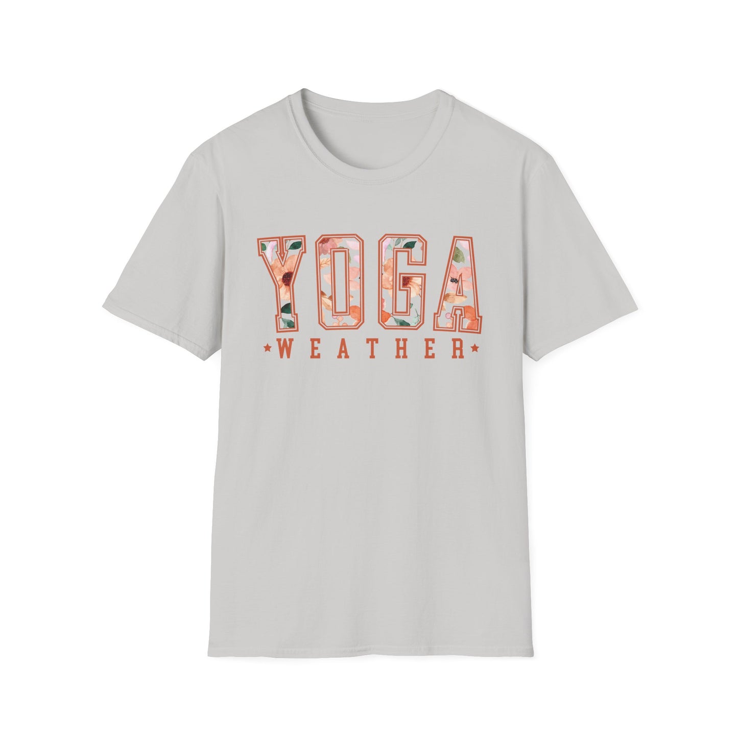 Yoga Weather (Floral) T-shirt