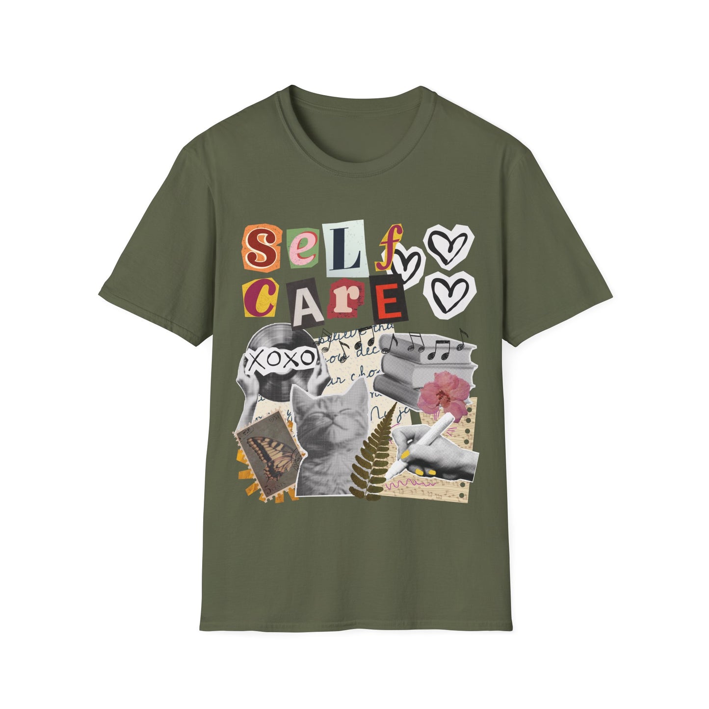 Self Care (Scrapbook) T-shirt