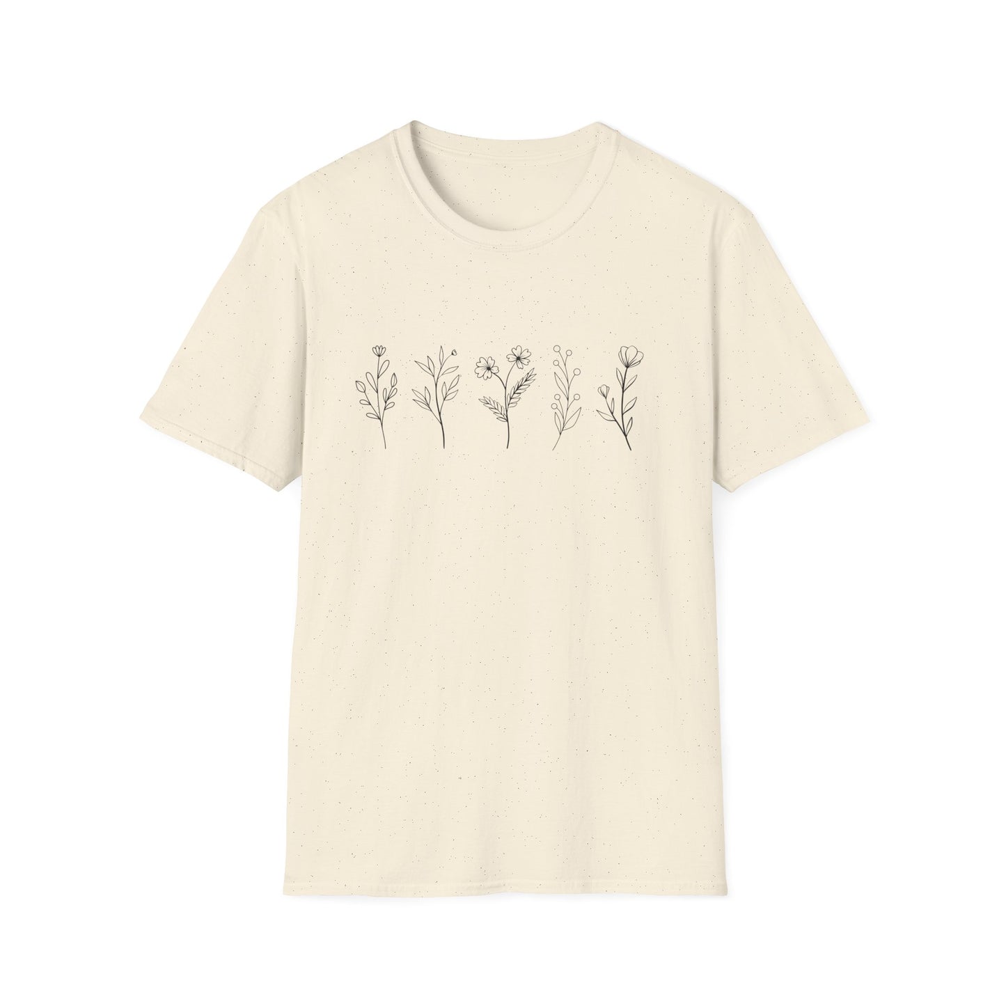 Botanical Line Drawing T-shirt