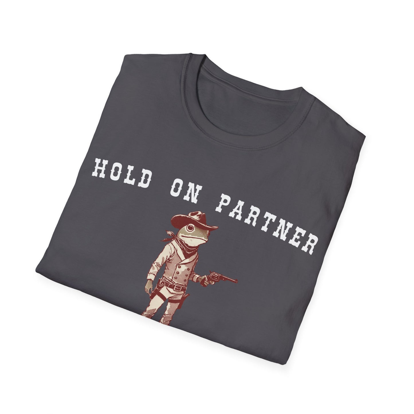 Hold On Partner I'm Overstimulated T-shirt