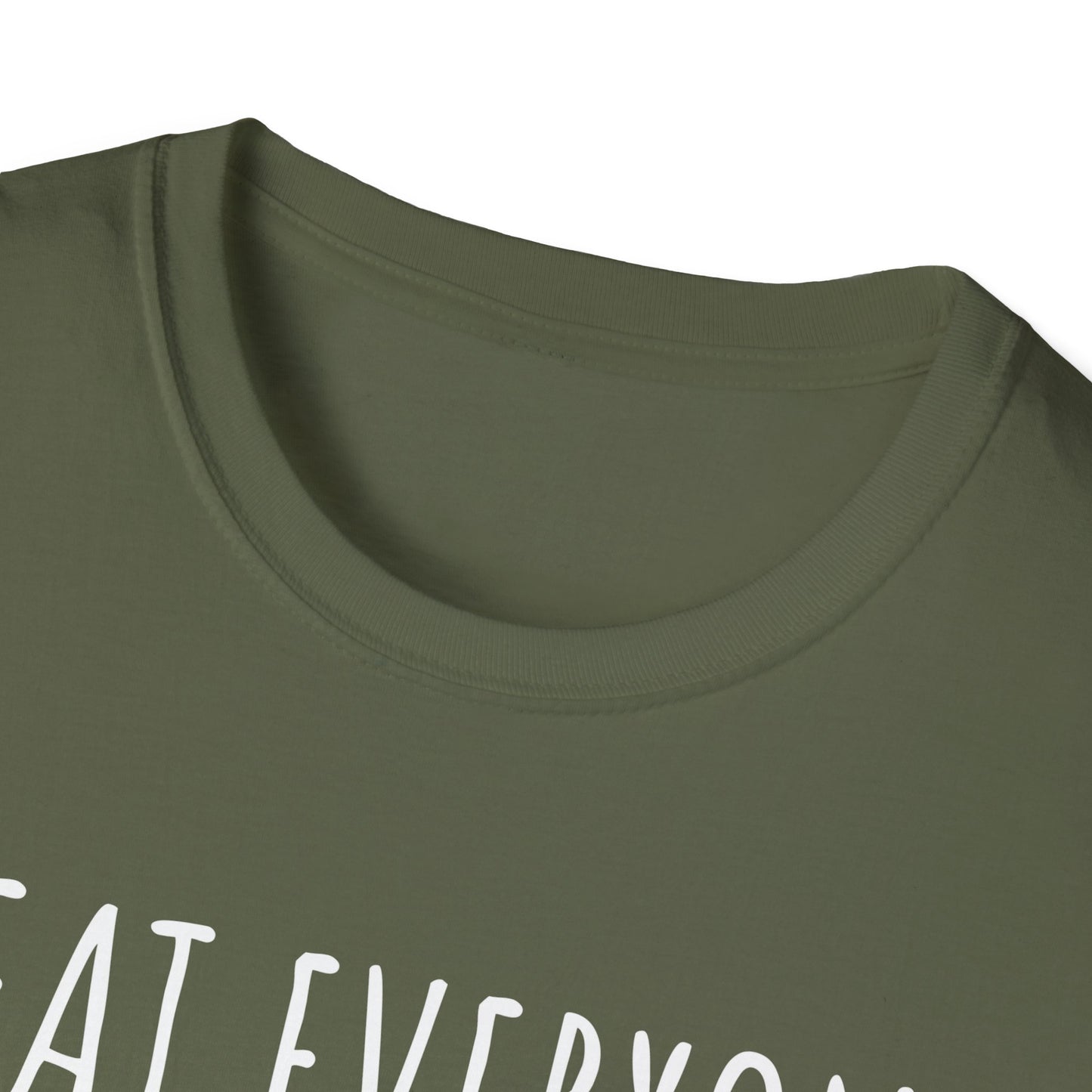 Treat Everyone With Kindness (Rainbow Paws) T-shirt