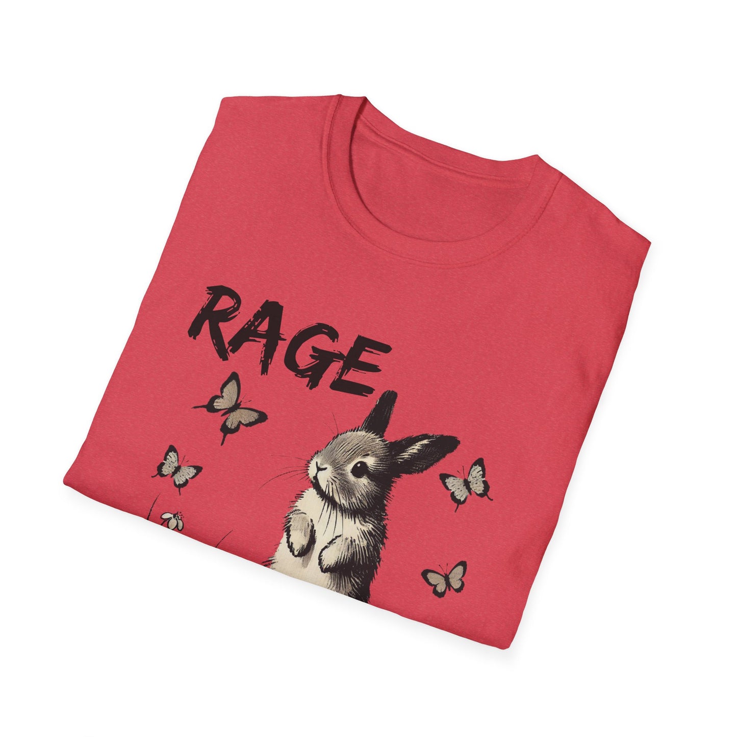Rage Consumes Me (Rabbit & Butterflies) T-shirt