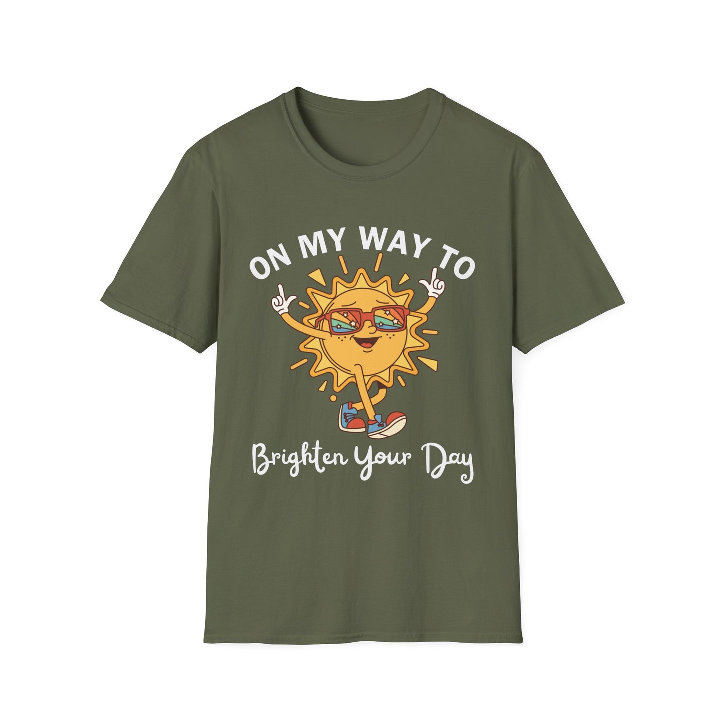 On My Way to Brighten Your Day T-shirt