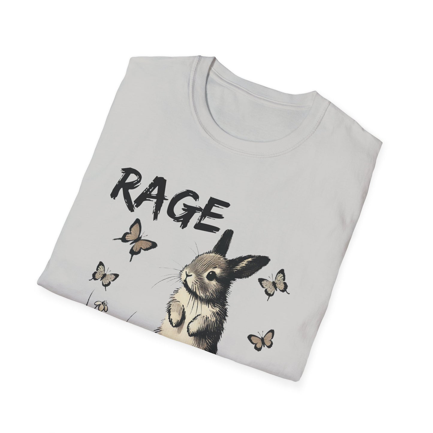 Rage Consumes Me (Rabbit & Butterflies) T-shirt