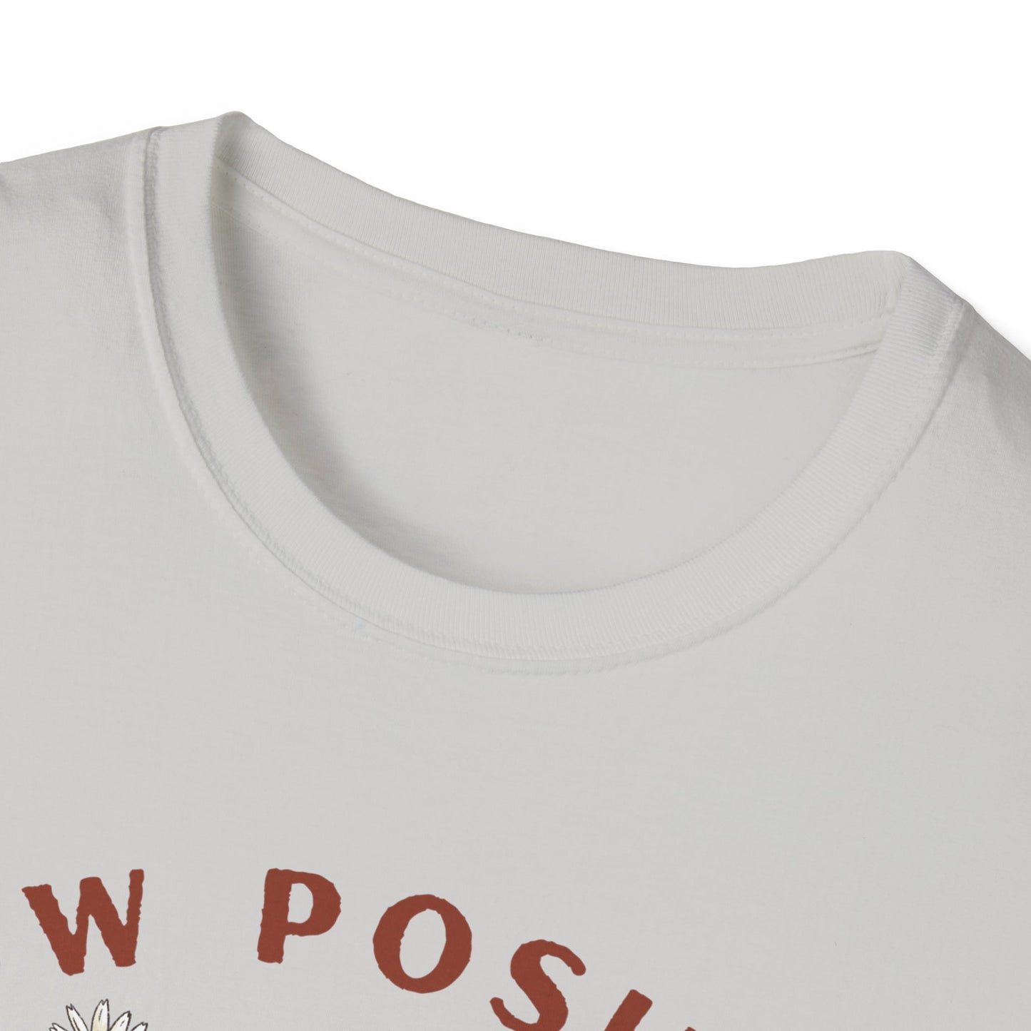 Grow Positive Thoughts (Botanical Skull) T-shirt