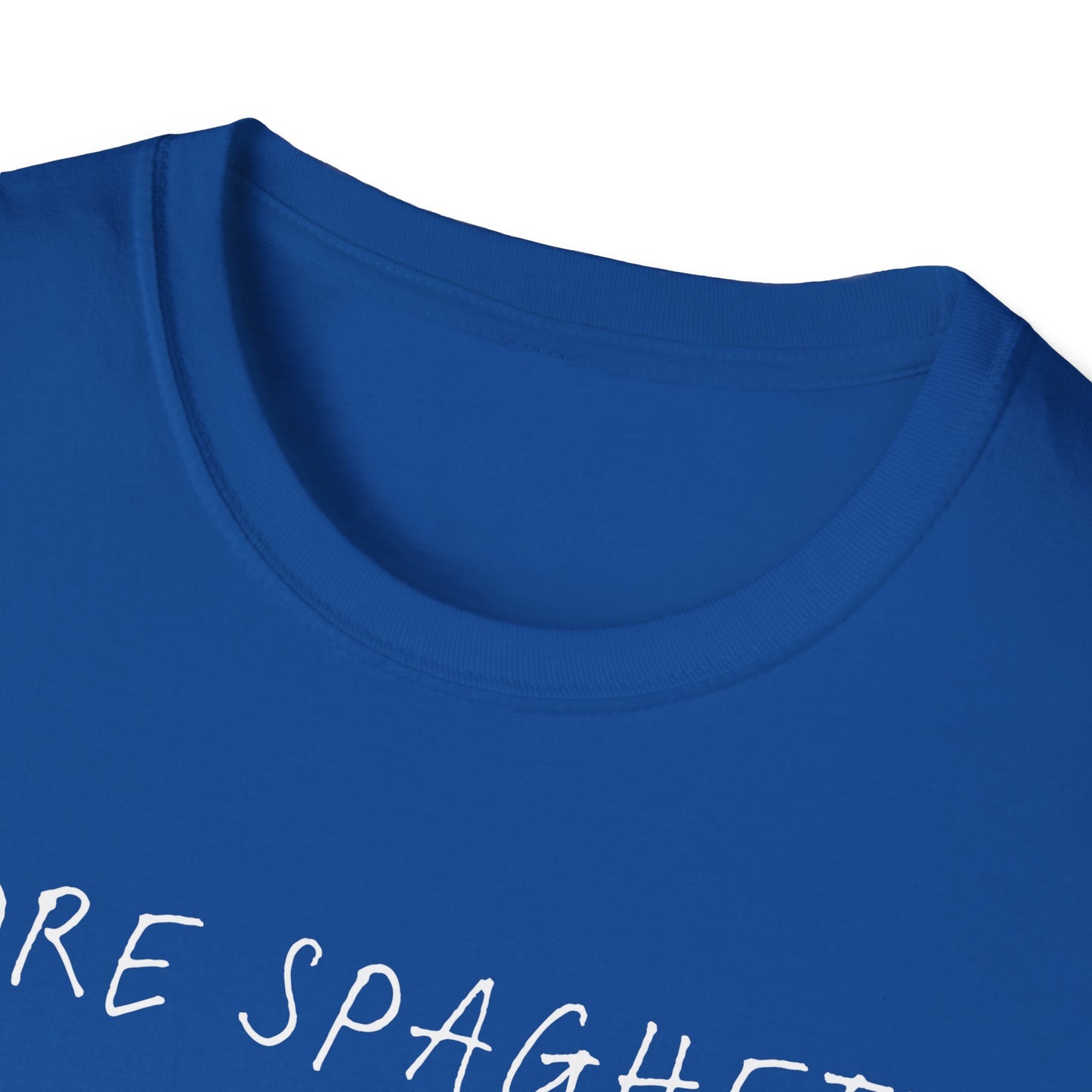 More Spaghetti Less Upsetti (Line Art) T-shirt