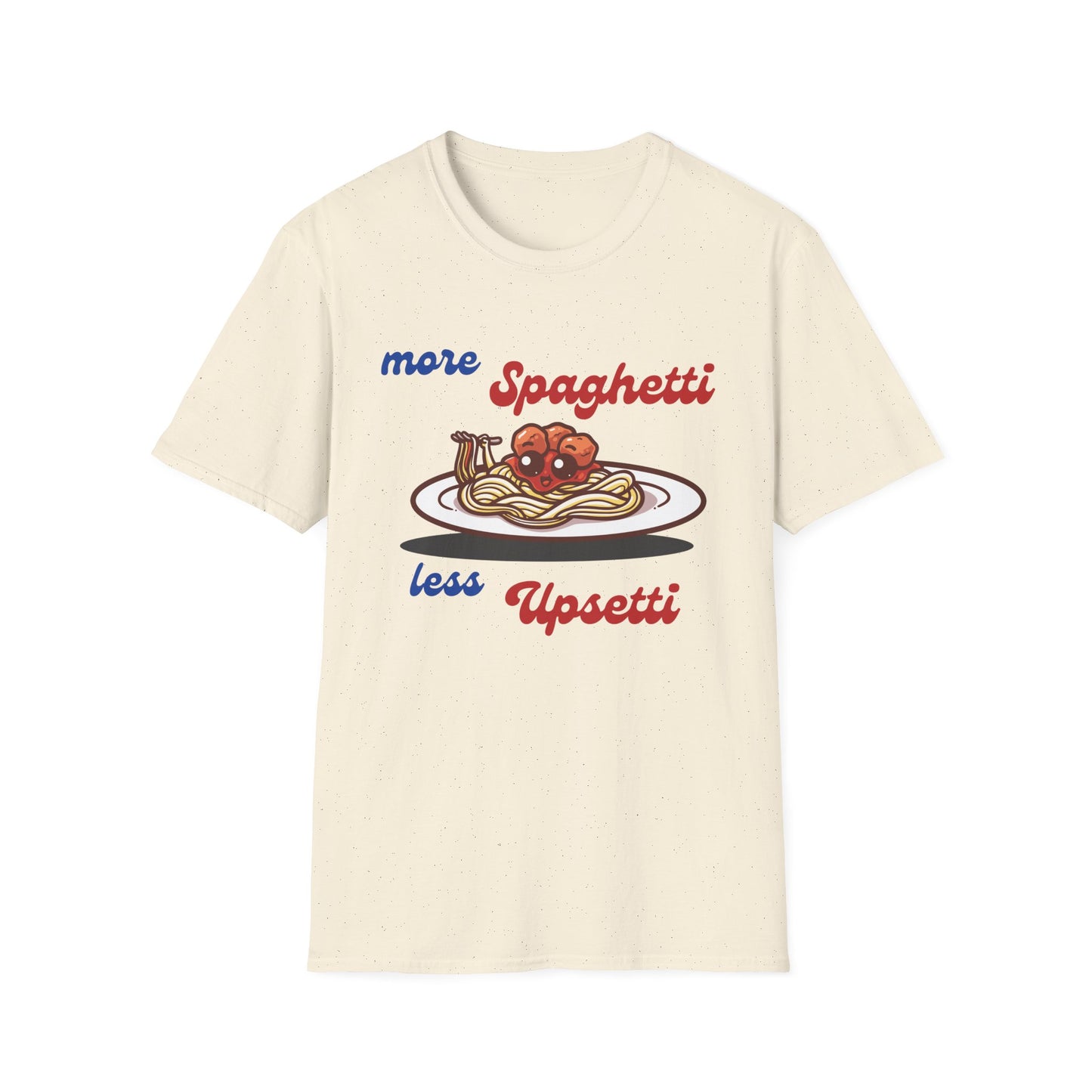 More Spaghetti Less Upsetti (Retro) T-shirt