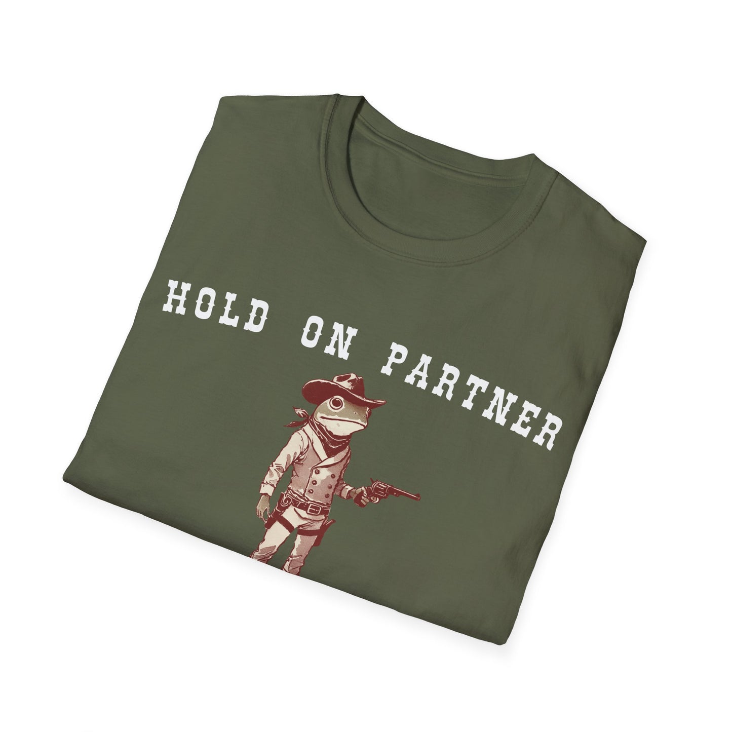 Hold On Partner I'm Overstimulated T-shirt