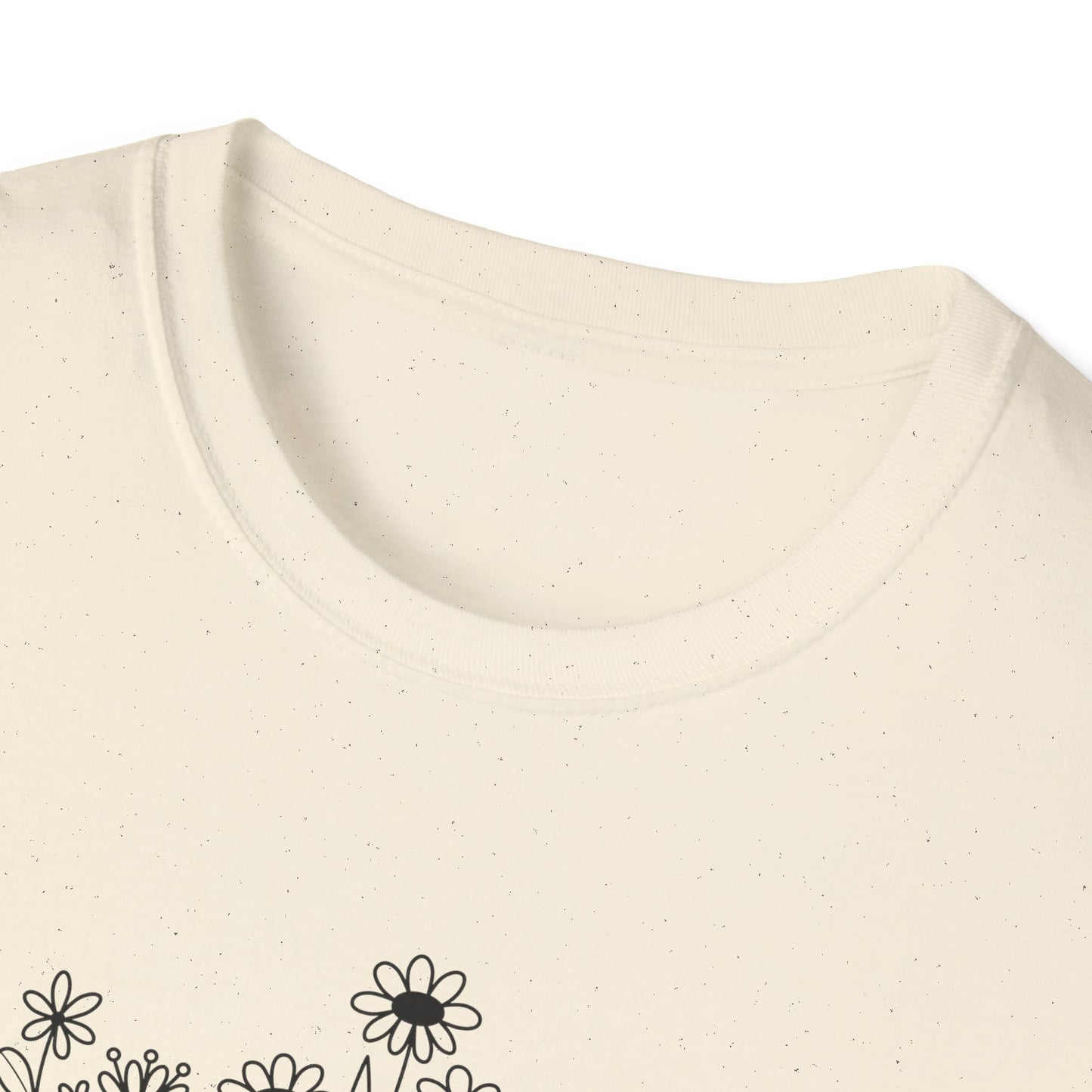 You Belong Among The Wildflowers (Line Art) T-shirt