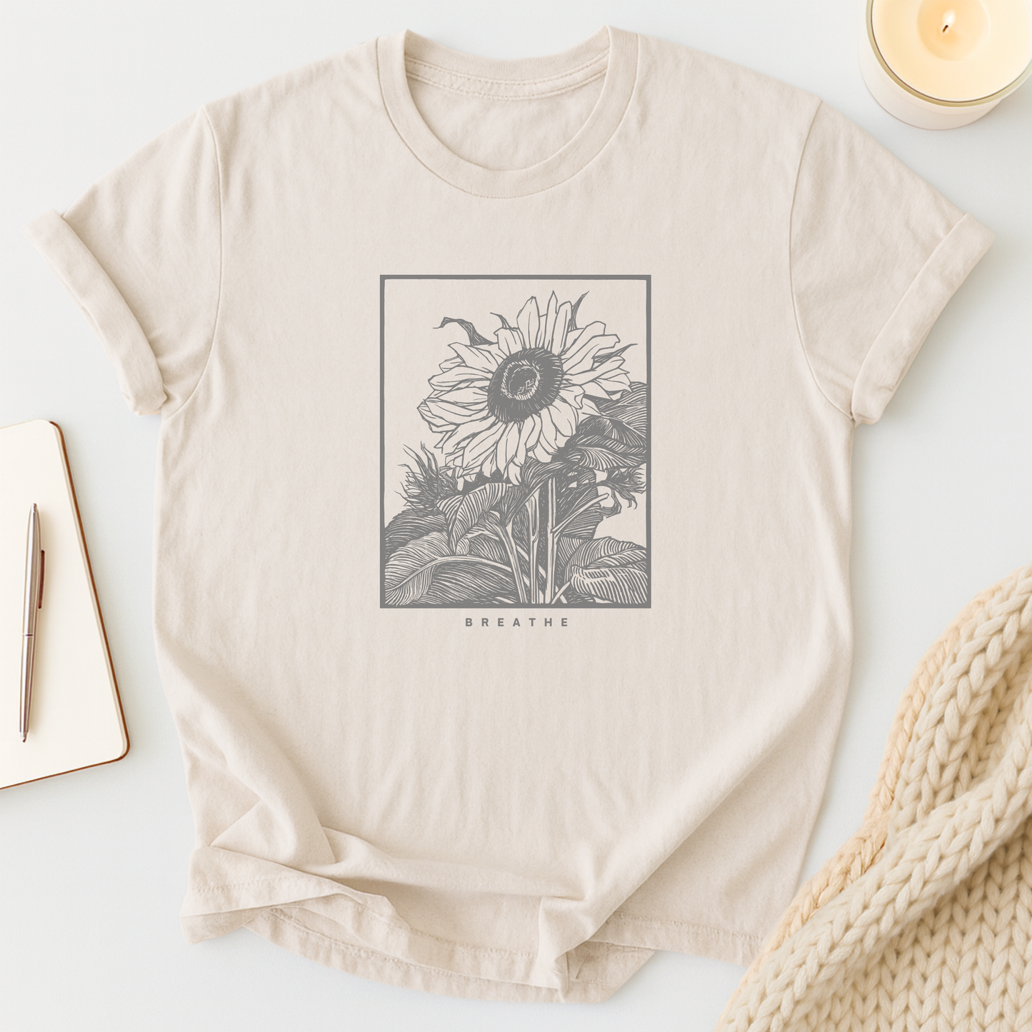 Breathe (Sunflower) T-shirt