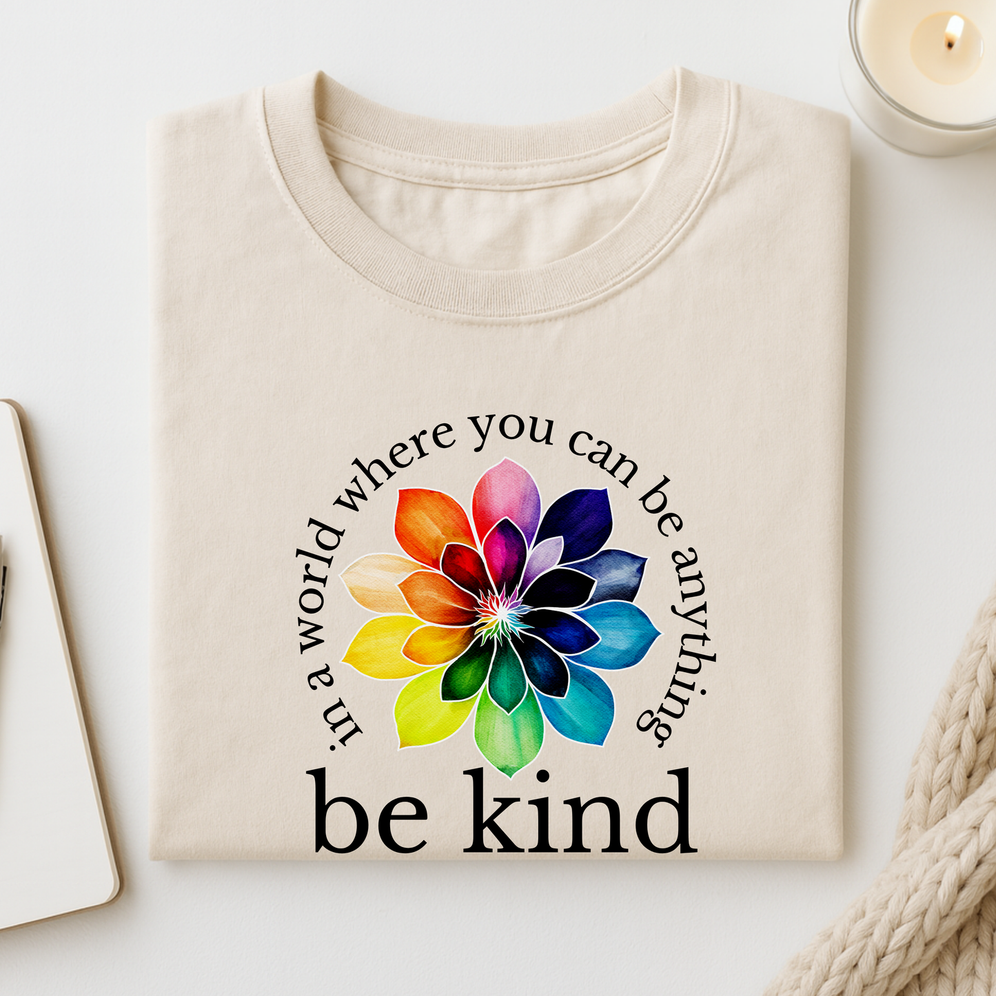 In A World Where You Can Be Anything, Be Kind T-shirt