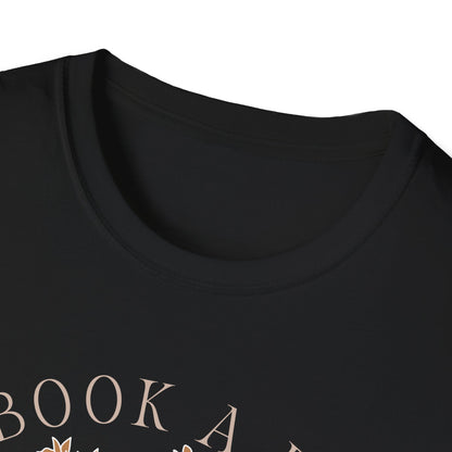 A Book A Day Keeps The Mental Breakdown Away (Botanical) T-shirt