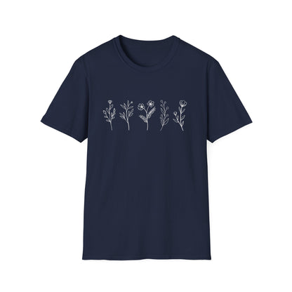 Botanical Line Drawing T-shirt