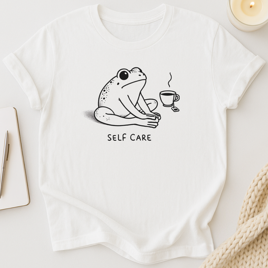 Self-Care Frog T-shirt