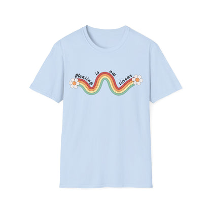 Healing Is Not Linear (Retro) T-shirt