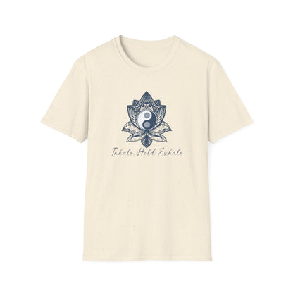 Inhale, Hold, Exhale (Yinyang) T-shirt