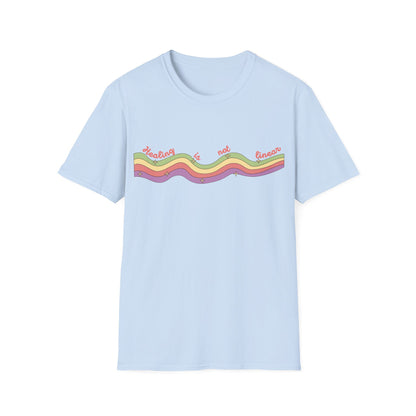 Healing Is Not Linear (Groovy) T-shirt