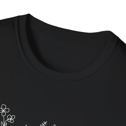 Grow Positive Thoughts (Line Art) T-shirt