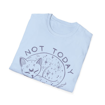 Not Today Maybe Tomorrow Cat T-shirt