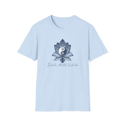 Inhale, Hold, Exhale (Yinyang) T-shirt