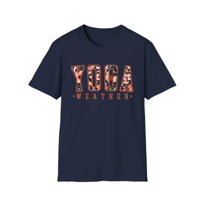 Yoga Weather (Floral) T-shirt