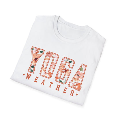 Yoga Weather (Floral) T-shirt