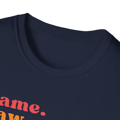 I Came. I Saw. I Had Anxiety. I Left. (Retro Colors) T-shirt