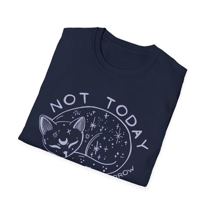 Not Today Maybe Tomorrow Cat T-shirt